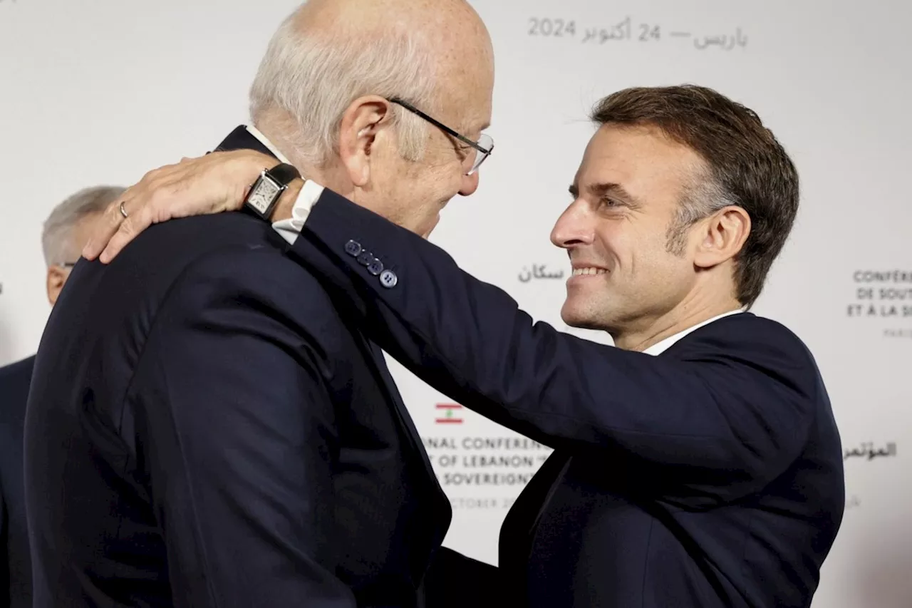 The Paris conference for Lebanon raises $1 billion in pledges for humanitarian and military support