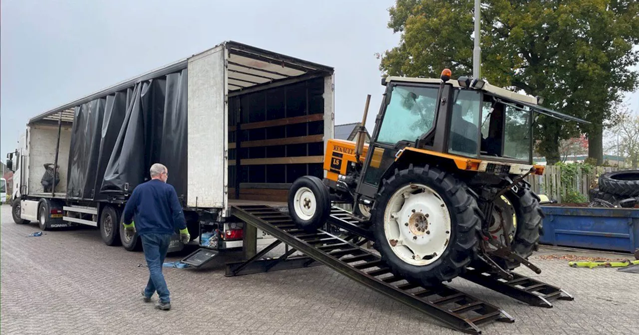 Nieuw hulptransport vanuit Assen naar Oekraïne: 'Van rollators, landbouwmachines tot aan een schoolbus'