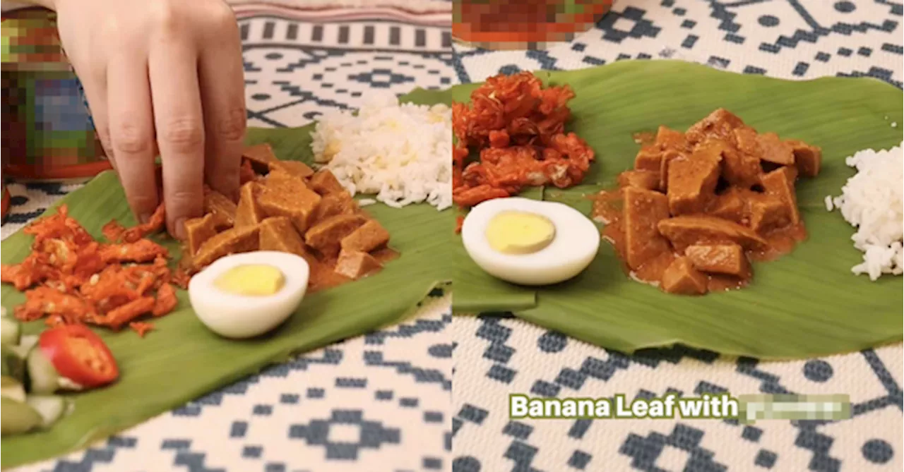 Plant-Based Brand Gets Called Out For Using Turmeric Leaf Instead Of Banana Leaf In Its Ad