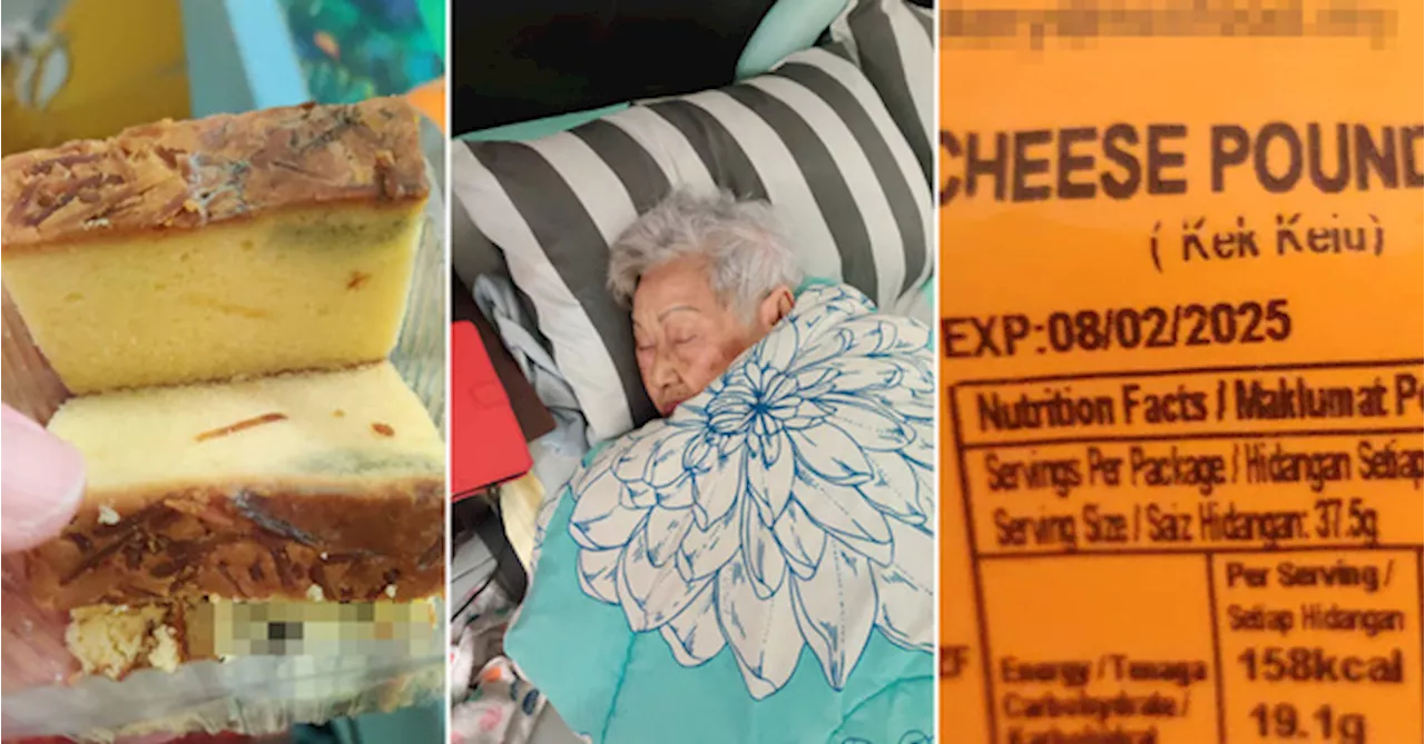 Woman Questions 6-Month Expiry Date After Elderly Mum Gets Food Poisoning From Mouldy Cake