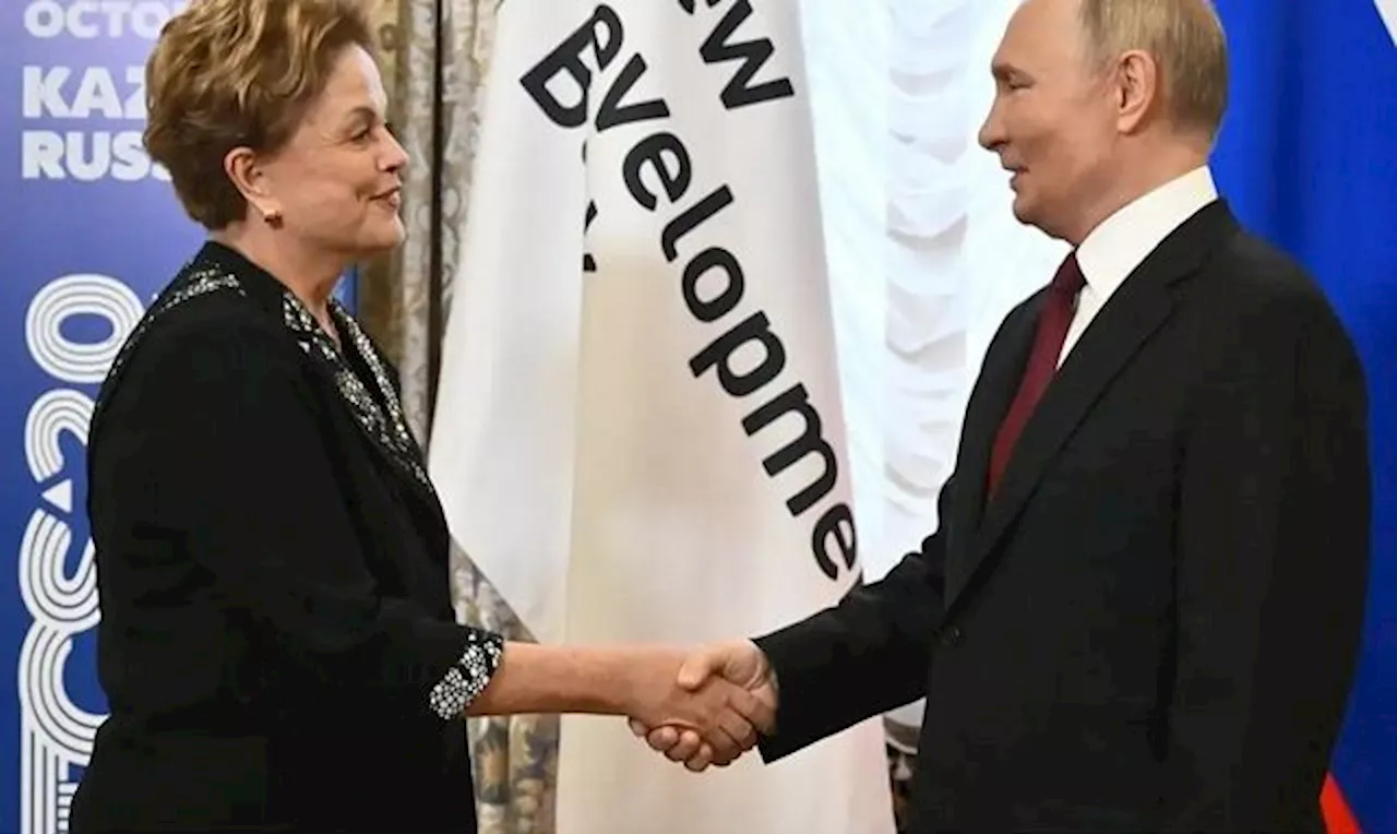 Putin oferece novo mandato a Dilma à frente do banco do Brics