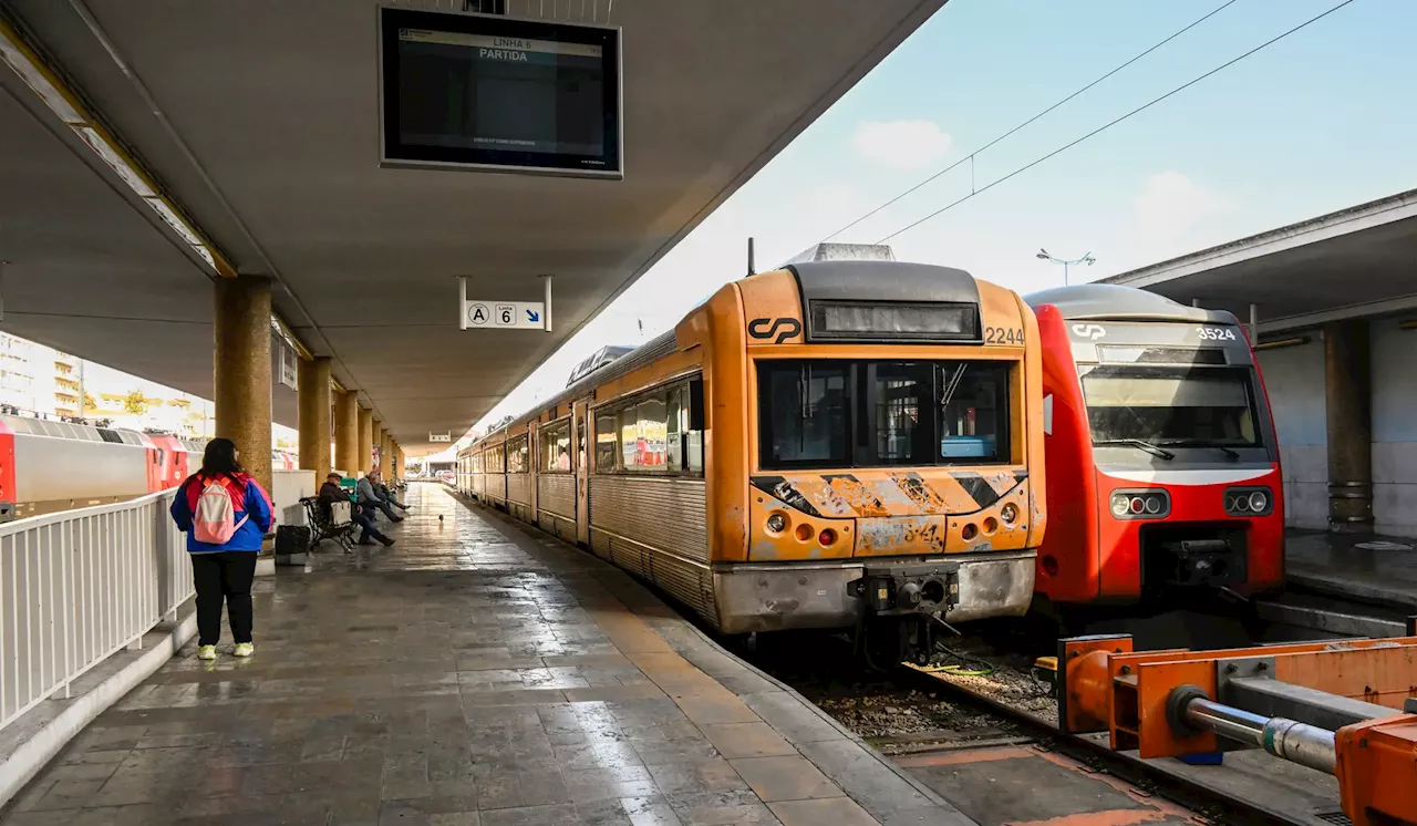 Greve na CP suprimiu 58 comboios urbanos de Lisboa até às 09:00