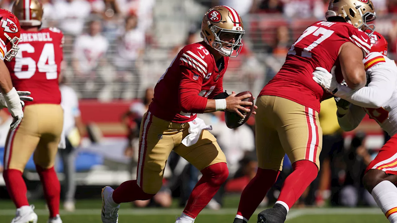 Stats Show 49ers QB Brock Purdy is Struggling to Beat Man Coverage