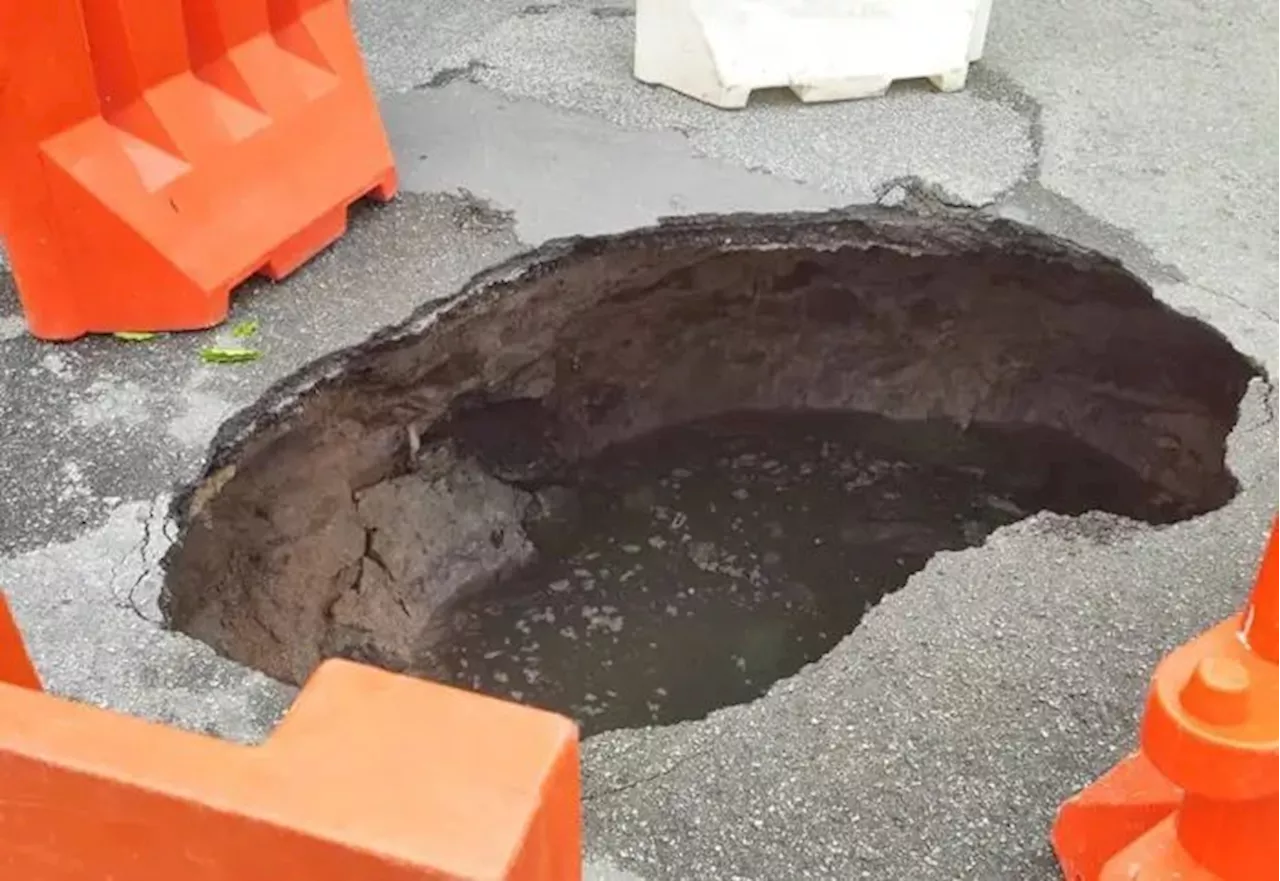 It will take one week to repair Bayan Lepas sinkhole, says IWK