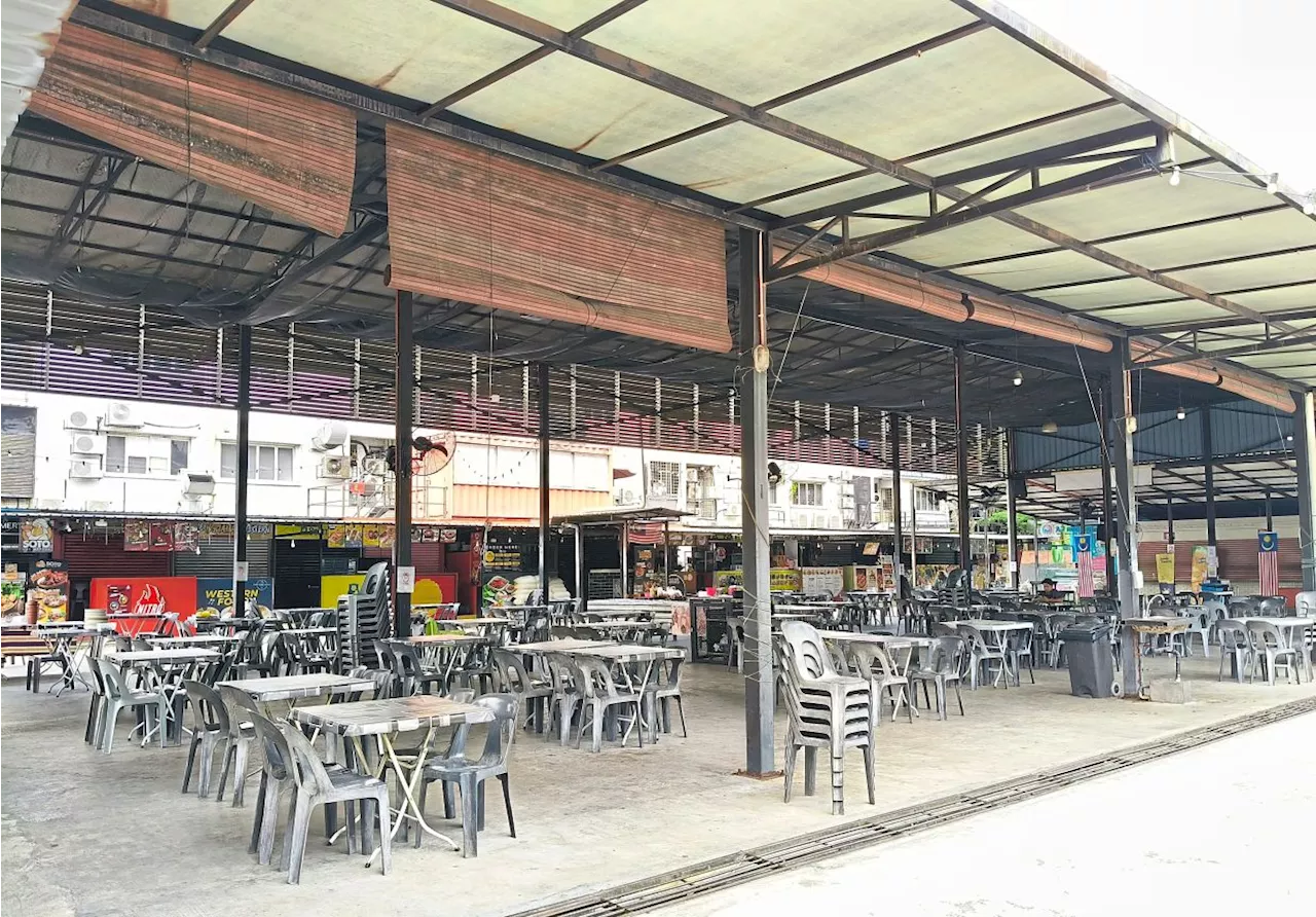 Locals stew over illegal food court