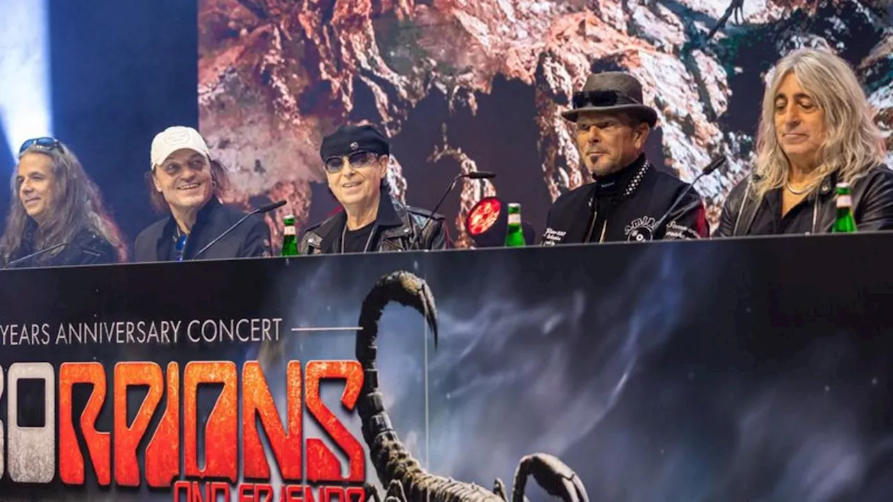 Jubiläumsfeier mit Gästen: Scorpions kündigen Stadionkonzert zum 60. Geburtstag an