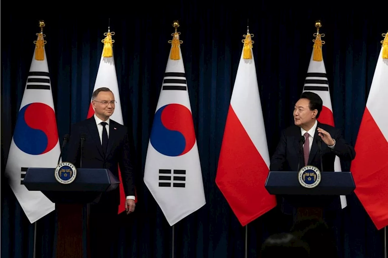 South Korea’s Yoon, Poland’s Duda condemn North Korea troop dispatch to Russia