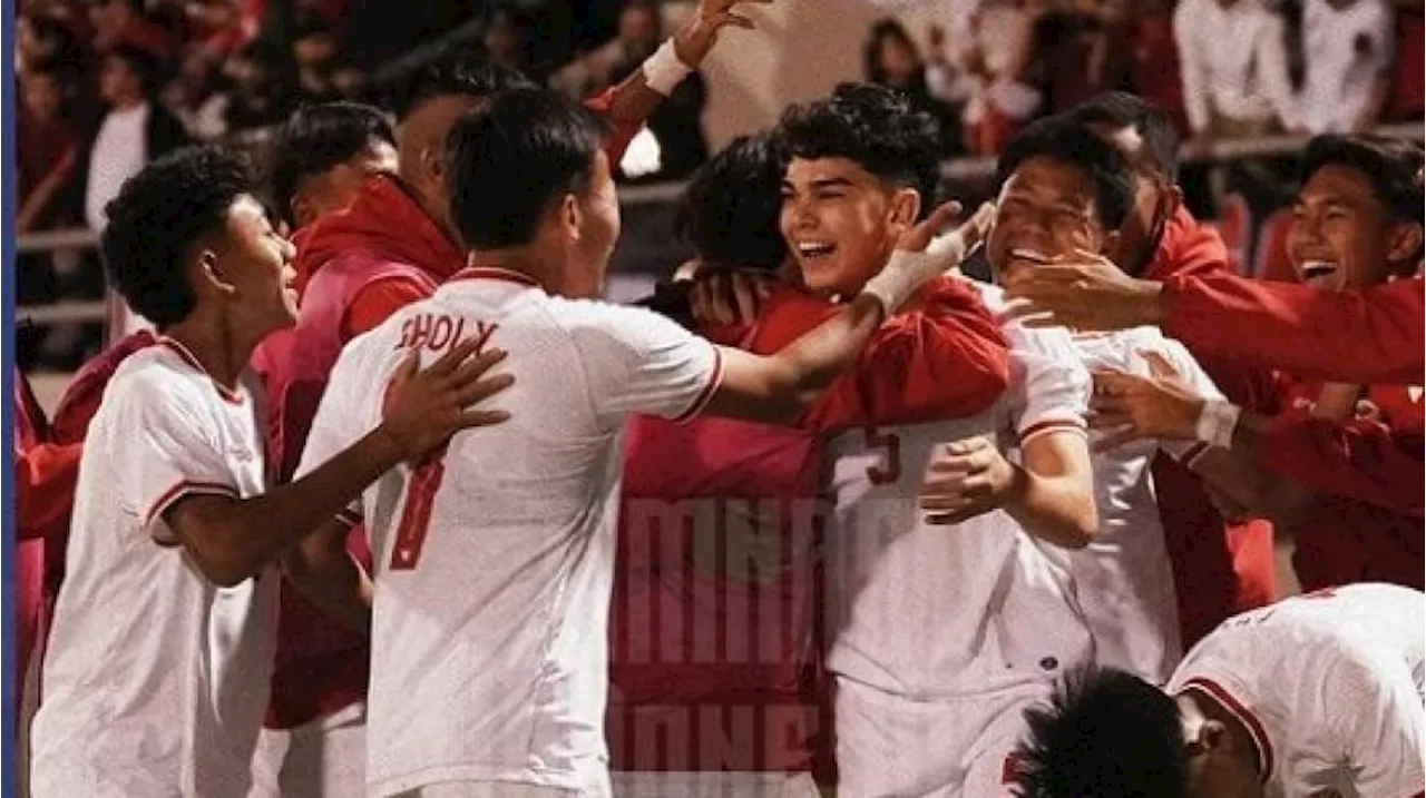 Gol Mathew Baker Bawa Timnas Indonesia U-17 Kalahkan Kuwait