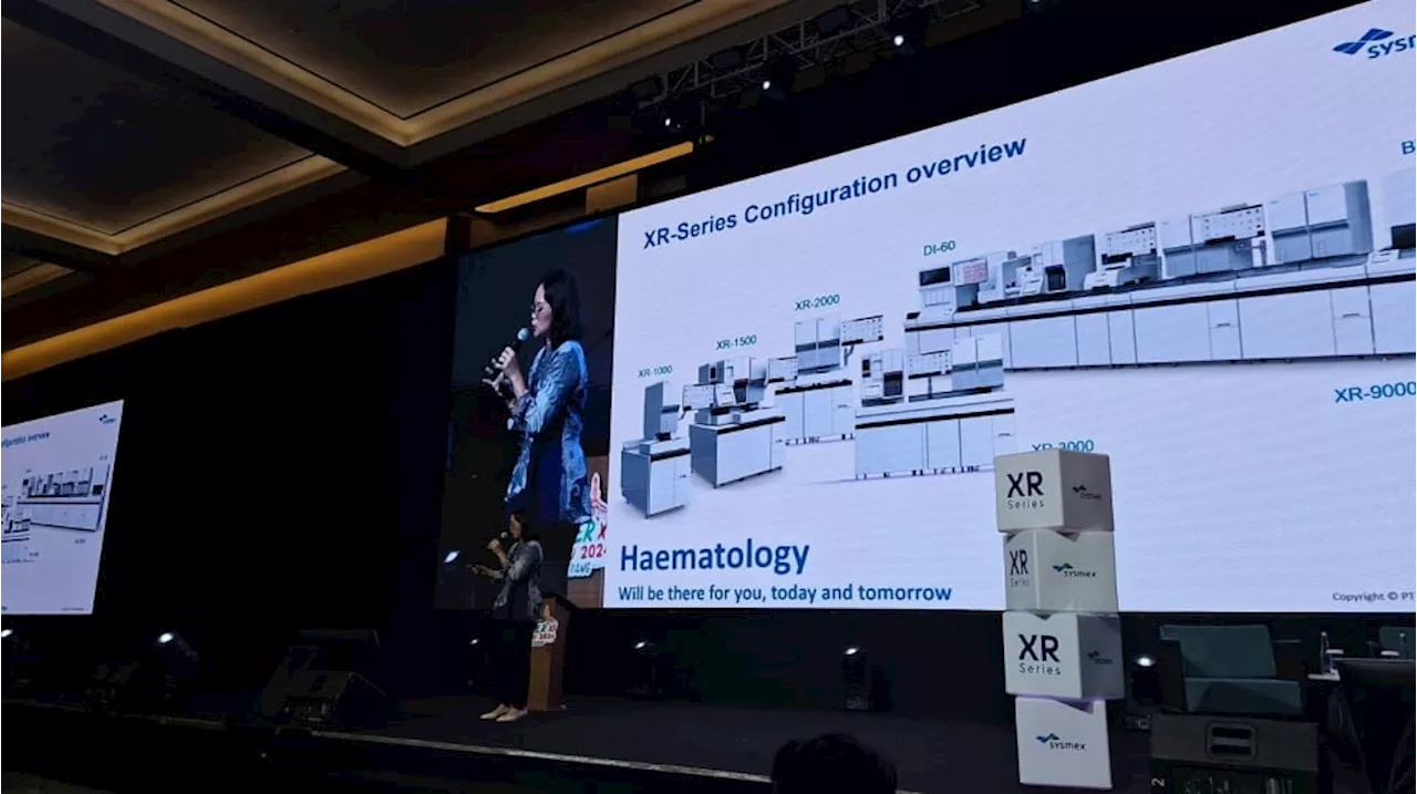 Perluas Pangsa Pasar Industri Diagnostik, Sysmex Indonesia Luncurkan XR-Series