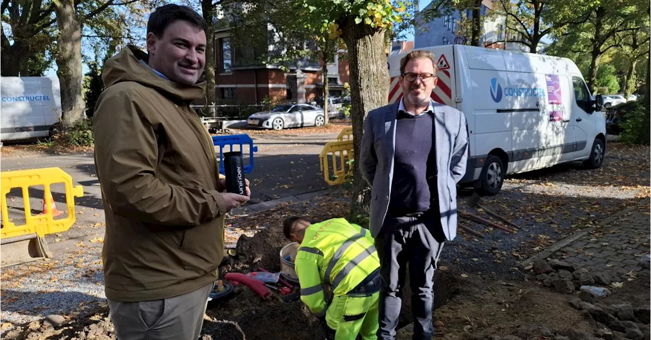 La fibre optique continue son déploiement à Verviers : le réseau devrait être entièrement installé pour fin