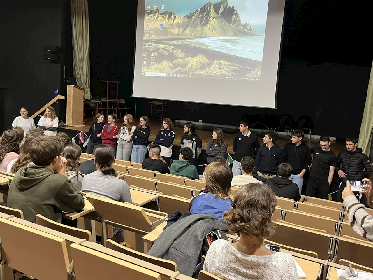 Gironde : la mobilité européenne pour les jeunes valorisée et favorisée au lycée de Libourne Montagne