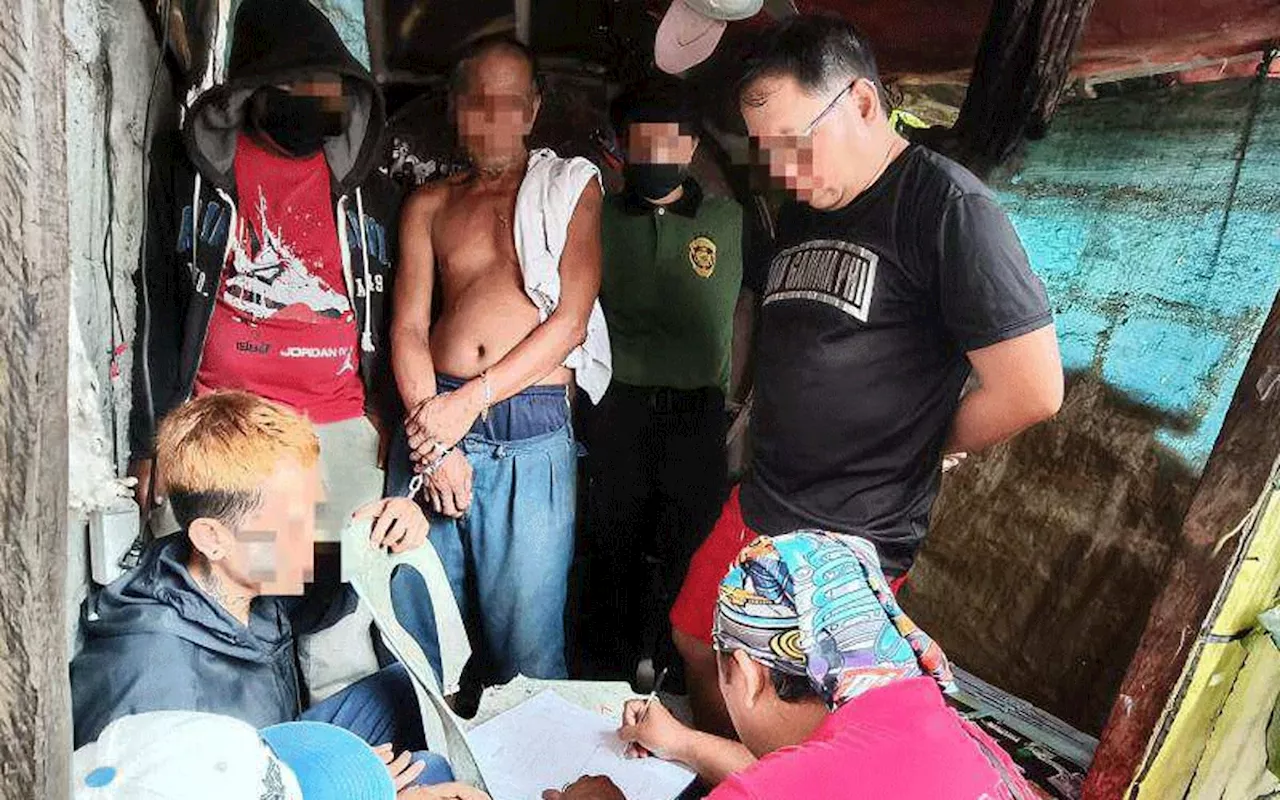 3 arrested in drug den raid in Barangay Buhisan, Cebu City