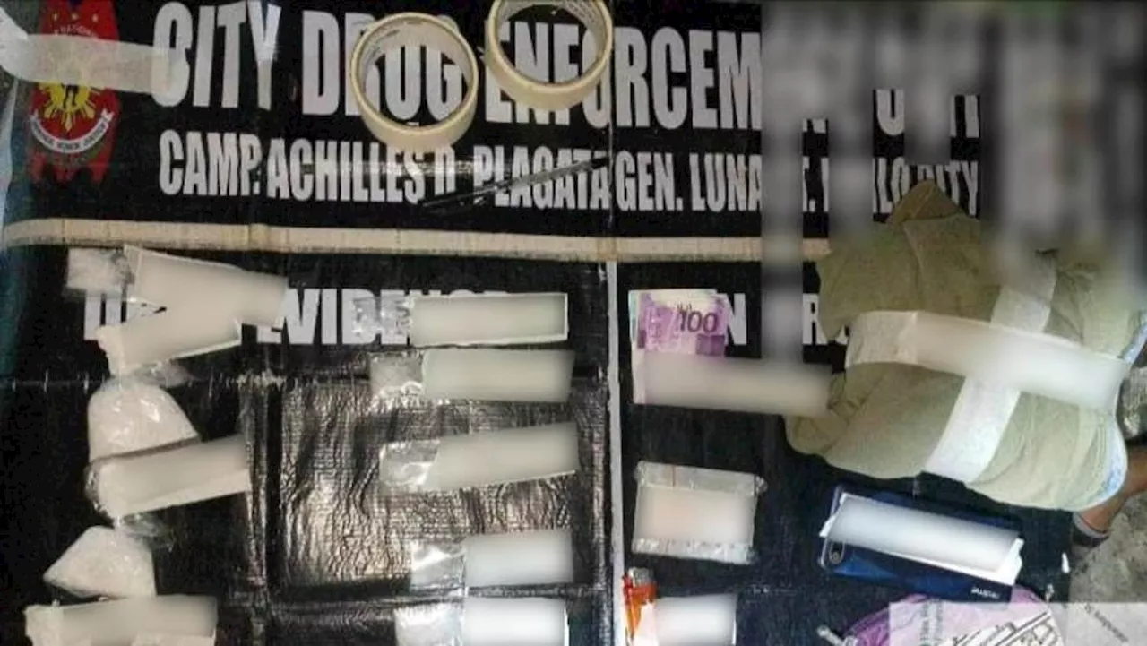 P1M illegal drugs seized in Iloilo City, 2 high-value suspects arrested