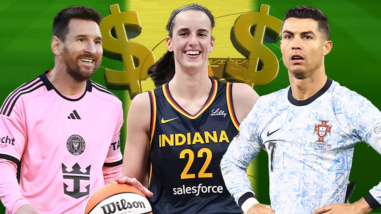 Caitlin Clark tops Cristiano Ronaldo in athlete power list despite $214 million salary gap...