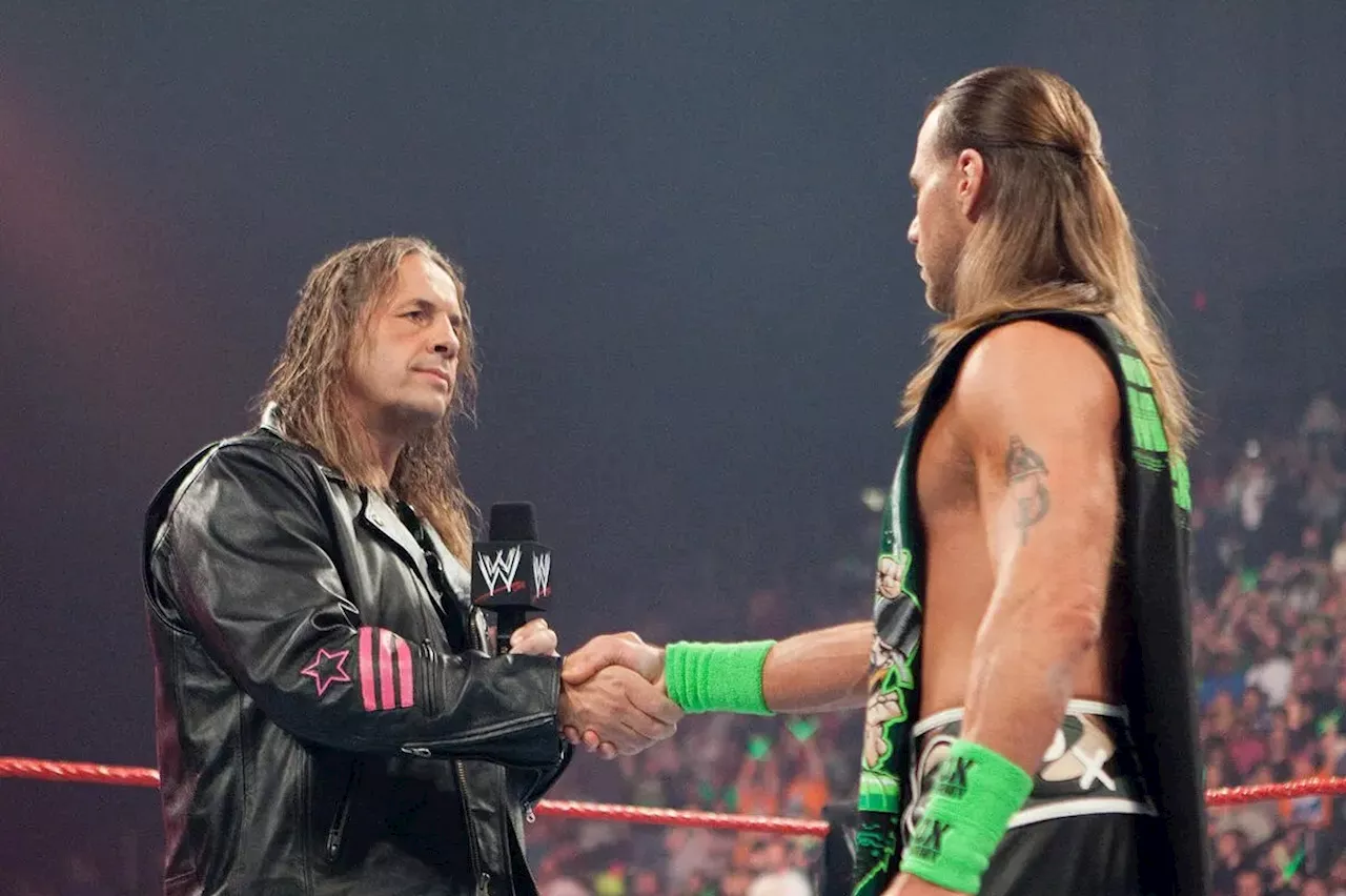 Unlikely WWE star helped Bret Hart and Shawn Michaels reconcile after years of heated rivalry...