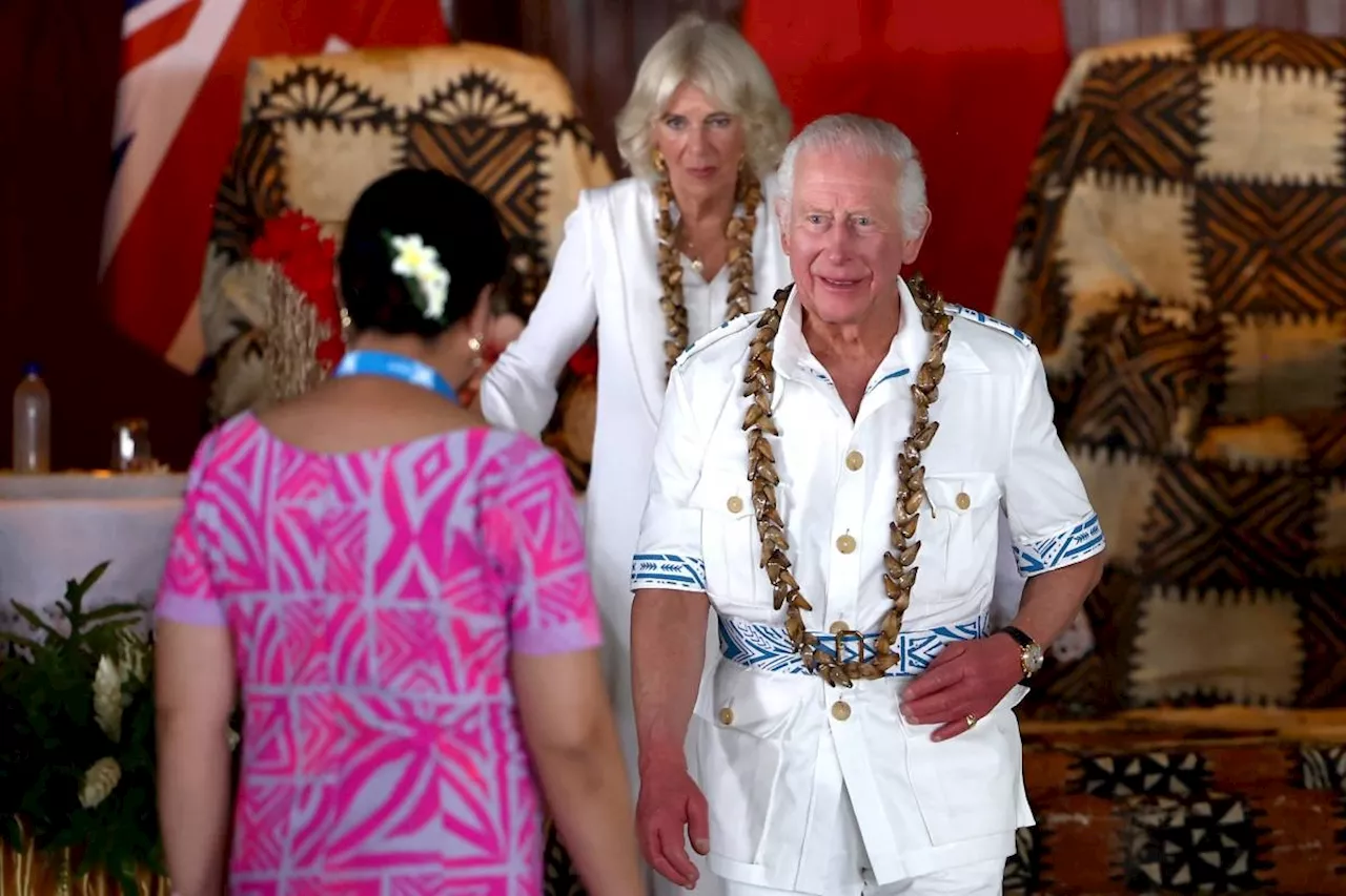 King Charles sips narcotic kava drink, becomes Samoan 'high chief'