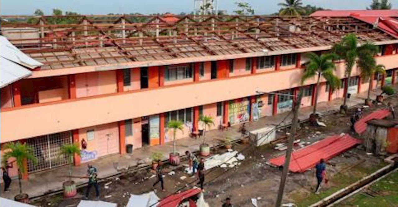 Kemaman hail storm damages 244 houses, seven schools