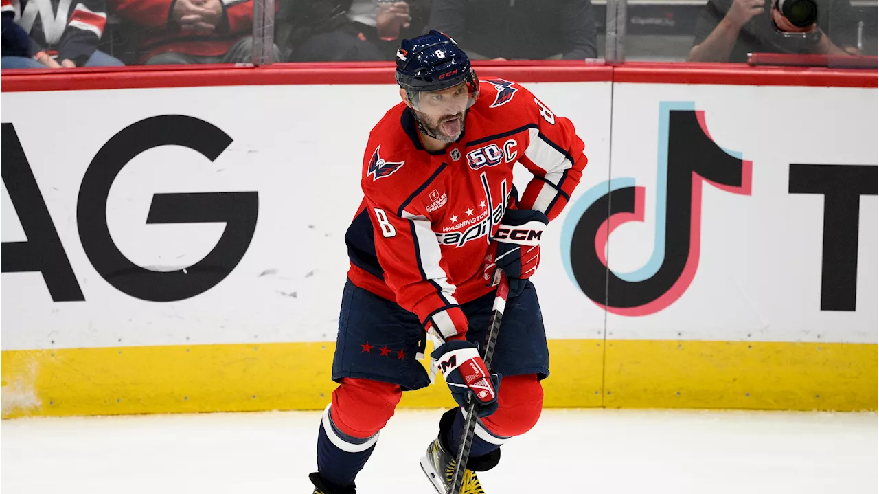 Ovechkin nets empty-netter for 855th goal as Caps down Flyers for fifth straight win