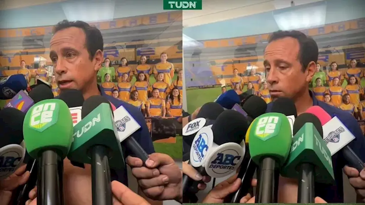 Torrado evita hablar del futuro de Paunovic en el banquillo de Tigres