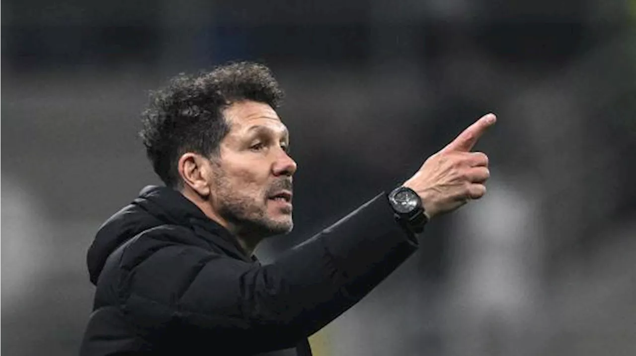 Atletico Madrid, Simeone ammette: 'Momento difficile e in Champions se non segni sei fuori'