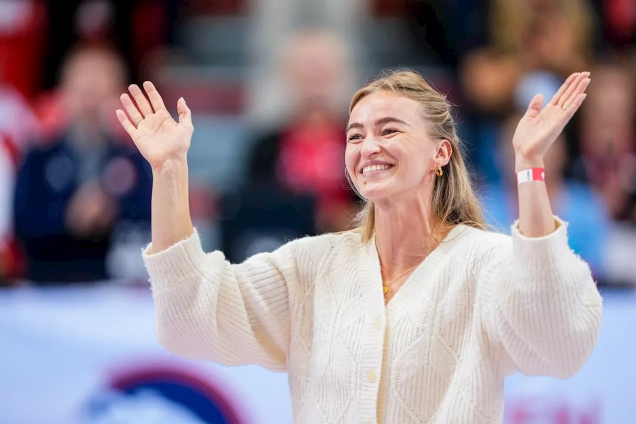 Stine Oftedal Dahmke hyllet for glisne tribuner: