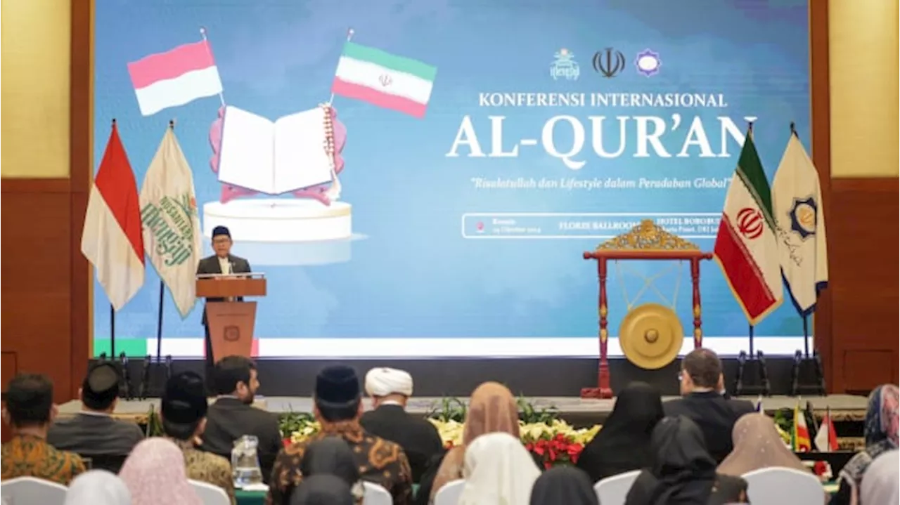 Buka Konferensi Internasional Alquran, Muhaimin Minta Doa Restu ke Ulama soal Jabatan Menko