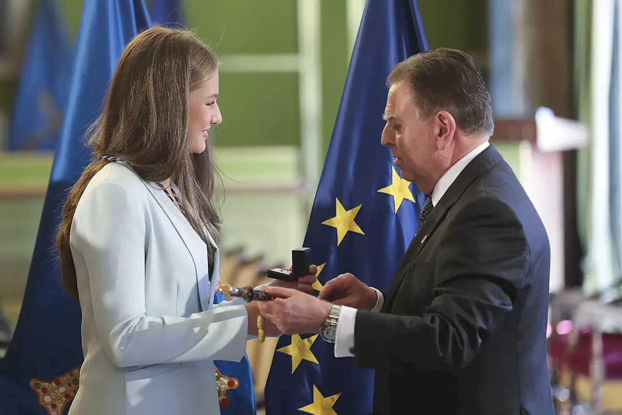 La Princesa Leonor, en su discurso más personal tras recibir la Medalla de Asturias: 'Siempre será la patria querida, tengo sangre asturiana'