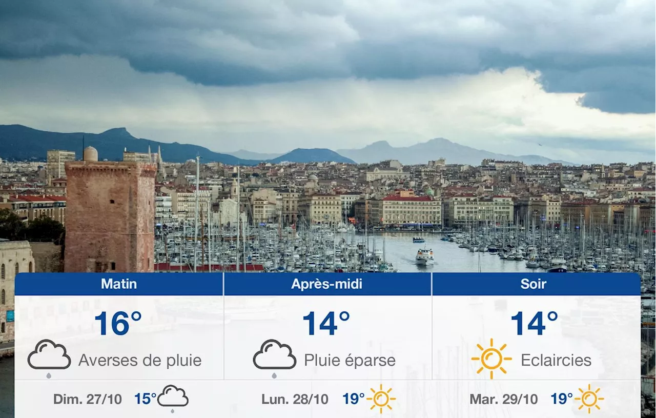 Météo Marseille: prévisions du samedi 26 octobre 2024