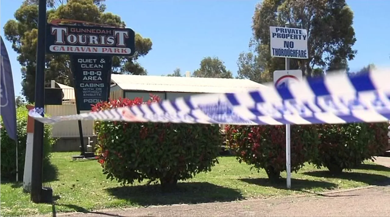 Woman found dead, man arrested at Gunnedah caravan park in north-central NSW