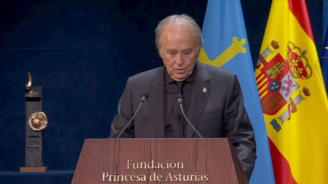 Serrat, Premio Princesa de Asturias de las Artes: 'No me gusta el mundo que tocó vivir recientemente, hos