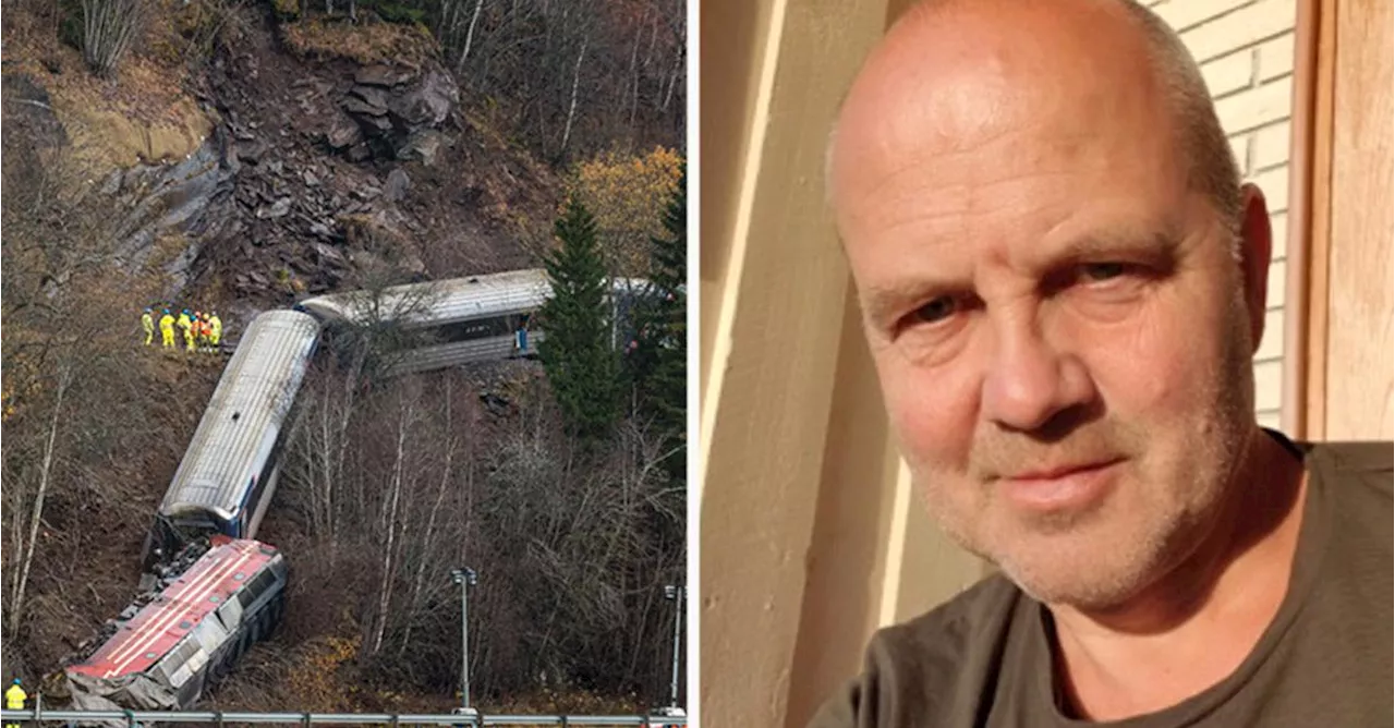 SJ-anställda Rolf, 60, dog i norska tågolyckan