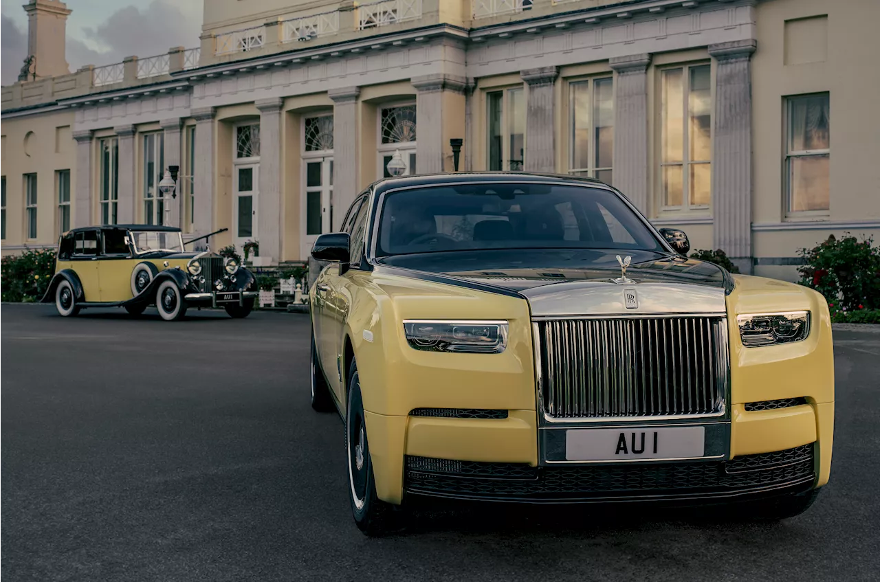 "This is gold, Mr Bond": Rolls Royce creates special Phantom to mark 60 years of Goldfinger