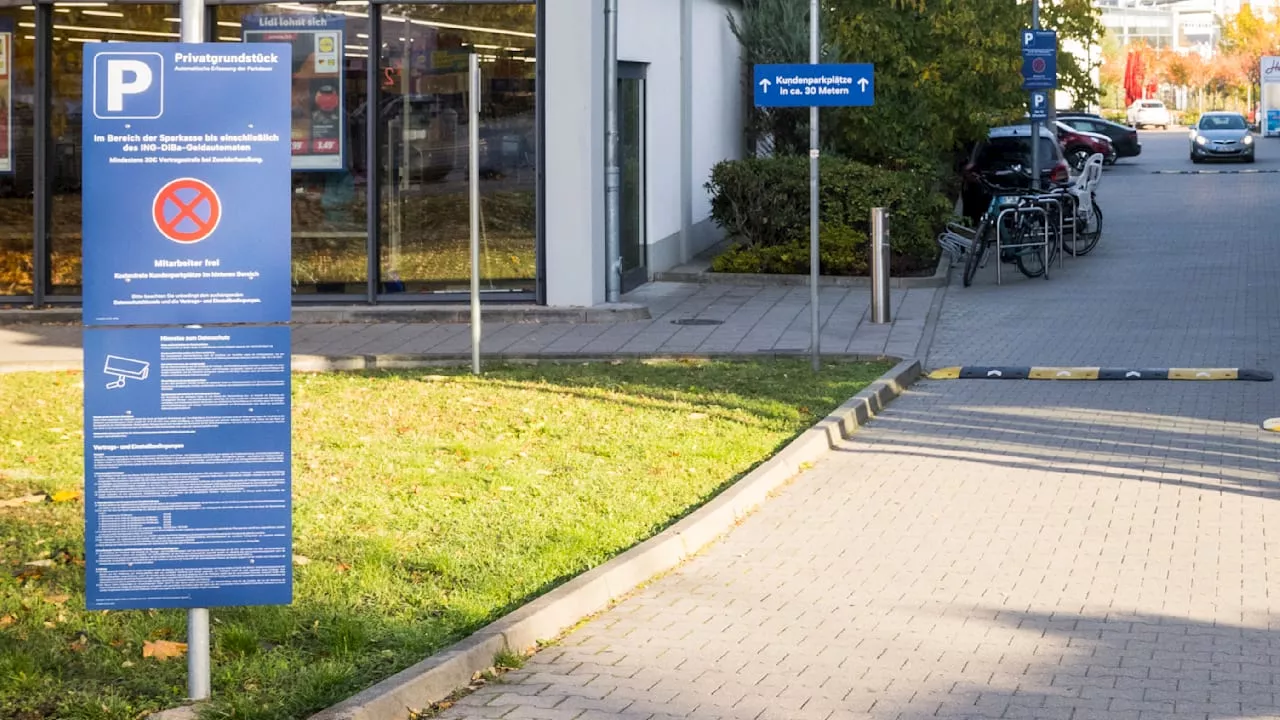 Abzocke in Berlin: 77 Sekunden über Parkplatz gefahren, 30 Euro Strafe