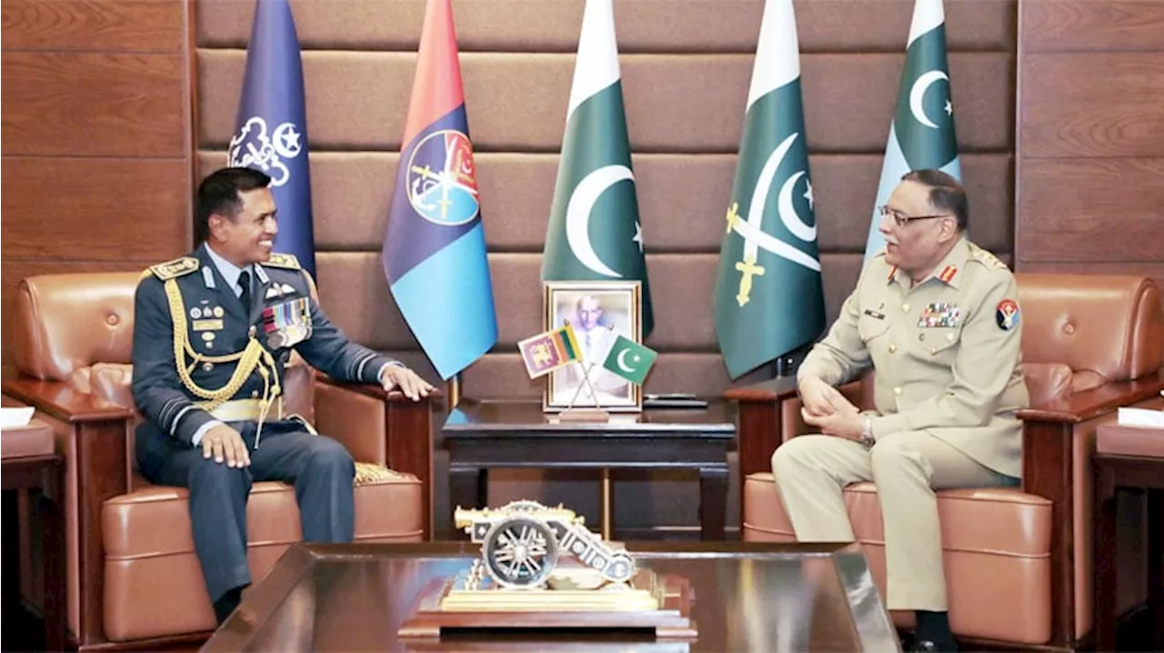 Pakistan, Sri Lanka vow to enhance security, defence ties