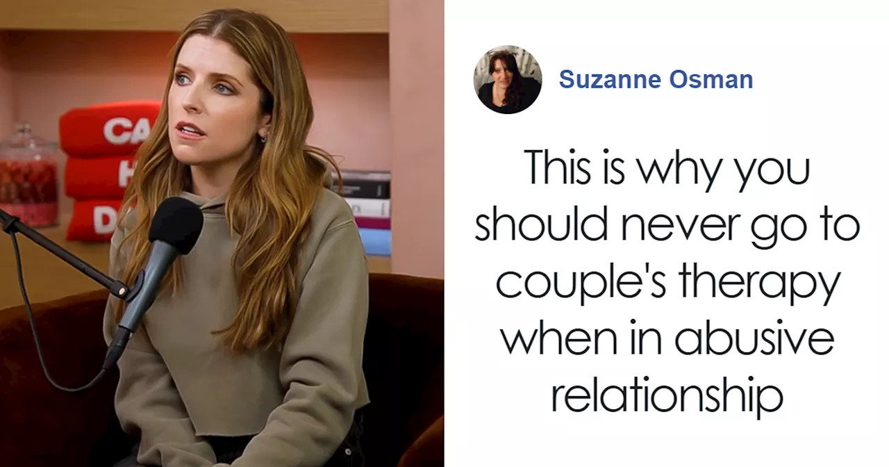 People Are Fuming After Anna Kendrick Revealed Therapist Sided With Her 'Abusive' Ex-Boyfriend