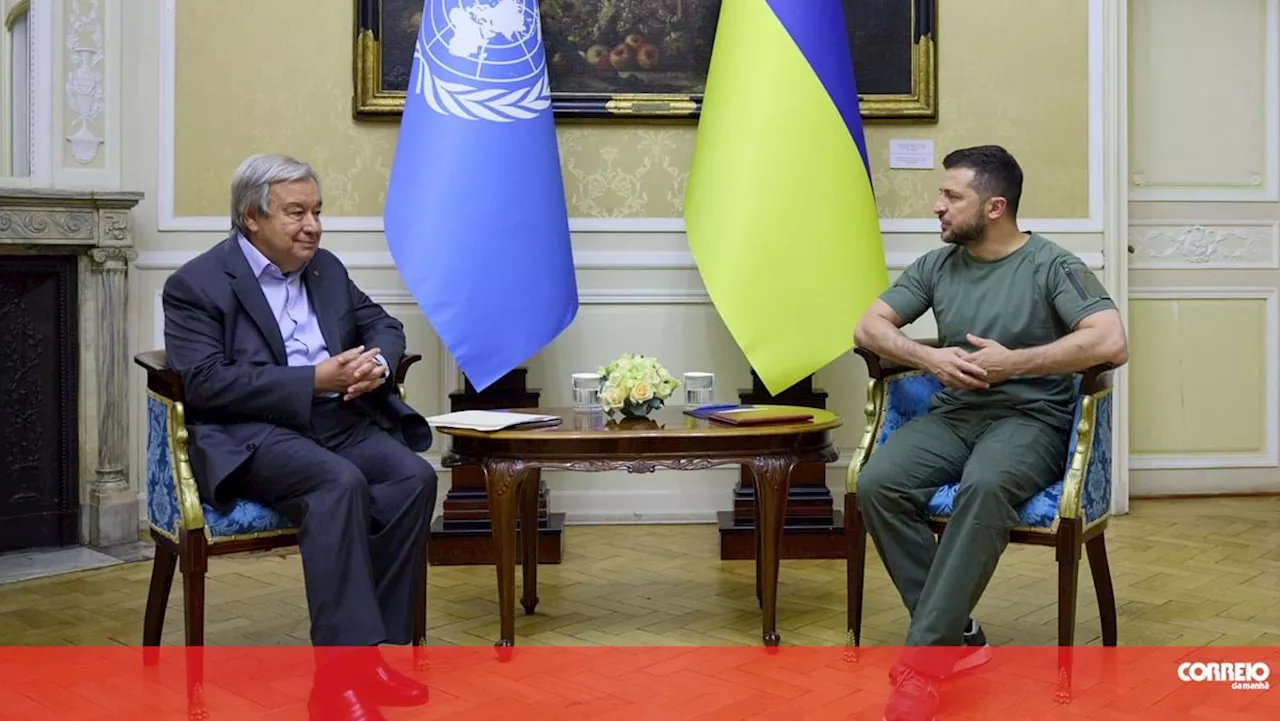 Zelensky recusou-se a receber Guterres na Ucrânia depois de ida à Rússia