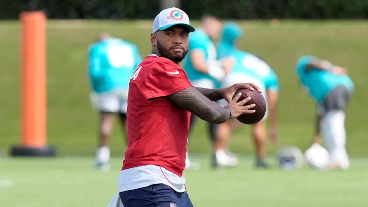 Miami Dolphins quarterback Tua Tagovailoa cleared to return and will play Sunday against Arizona Cardinals