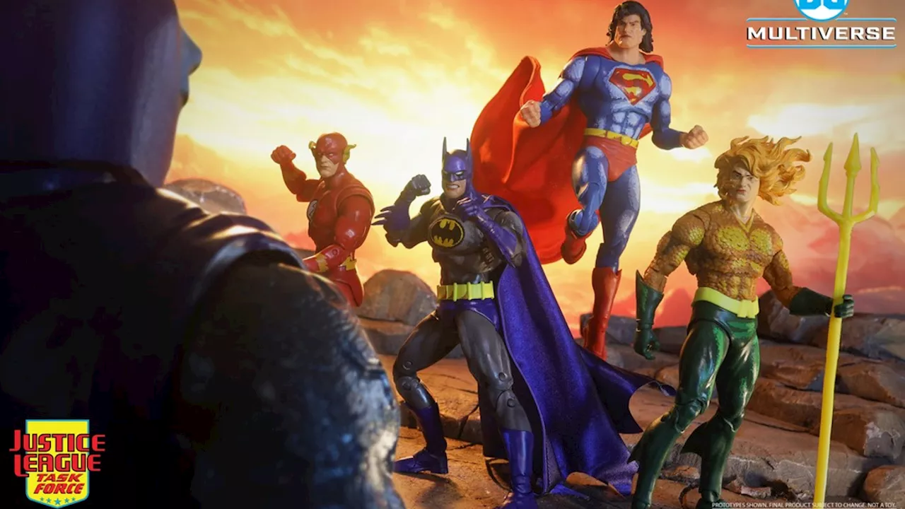 McFarlane Toys Launches a Weird Justice League Task Force Darkseid Build-A-Wave