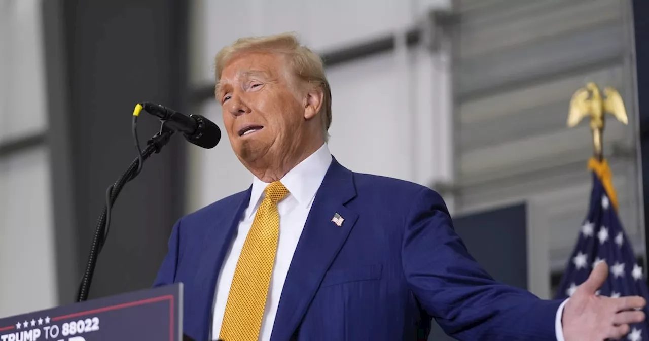 Trump visits Texas to tape Joe Rogan's podcast and to criticize Harris on immigration