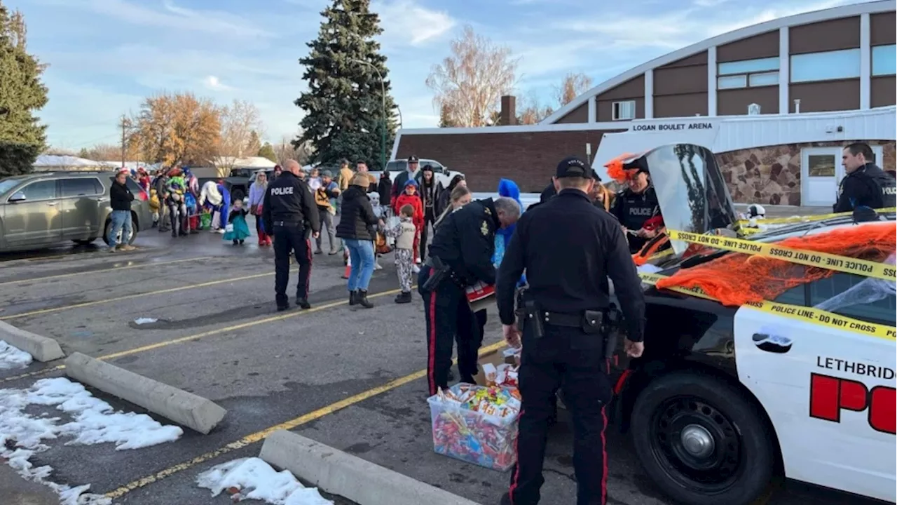 Lethbridge police, Interfaith Food Bank set to host trick-or-treating-inspired events