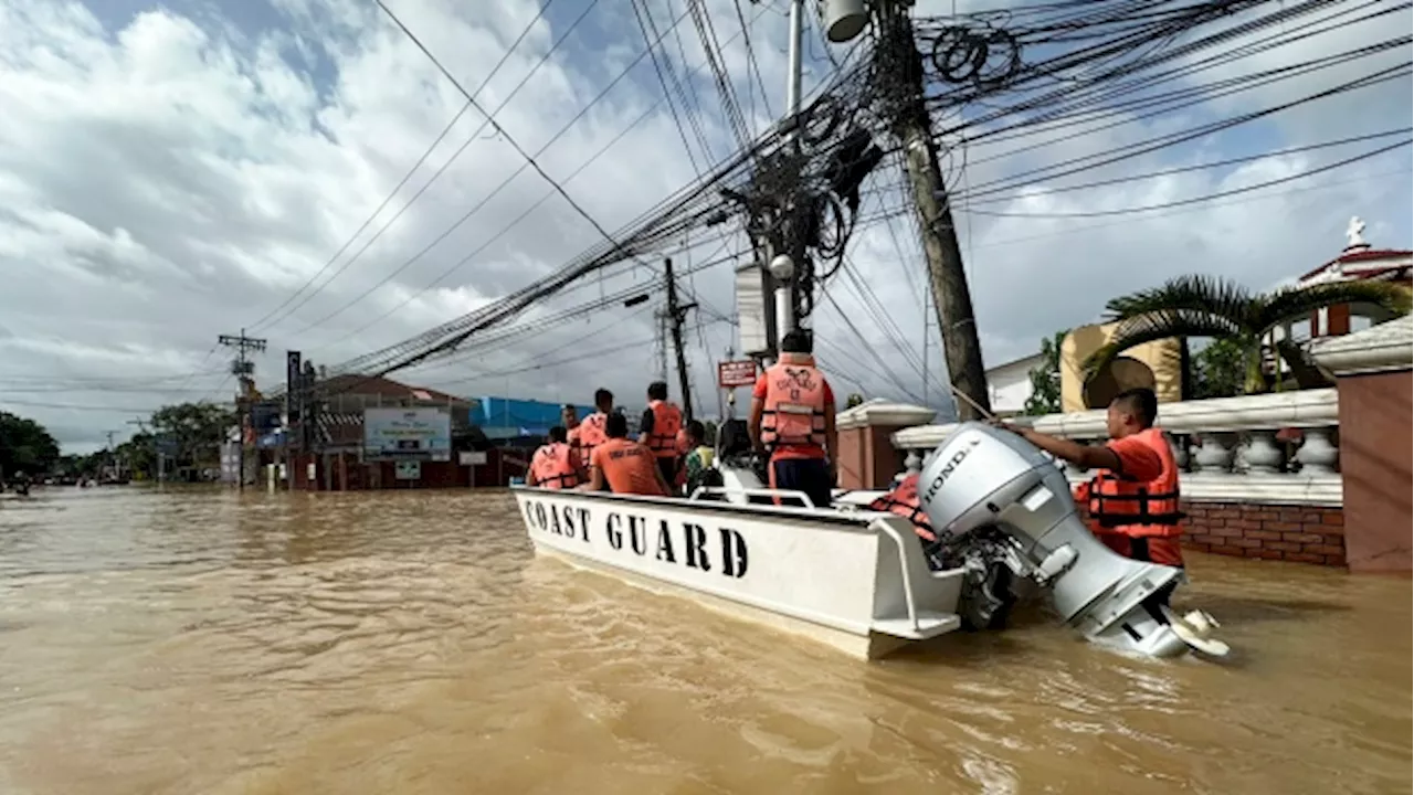 Deadly Tropical Storm Trami batters parts of the Philippines