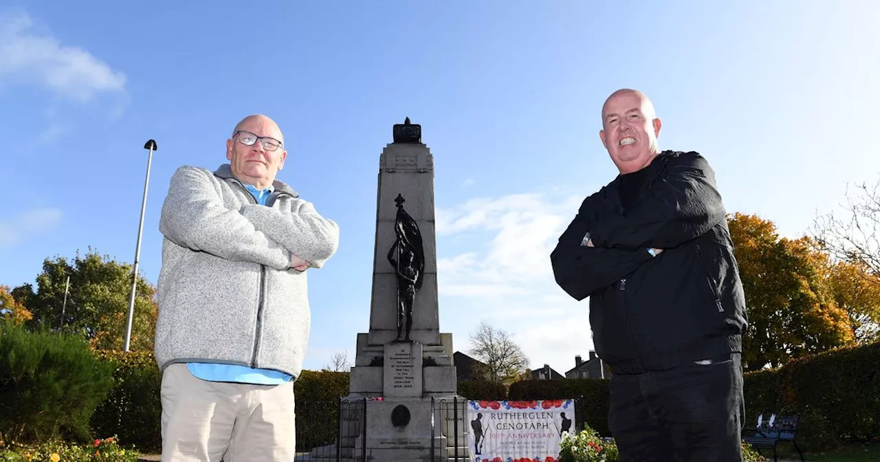 Committee mark 100 years since Rutherglen Cenotaph was unveiled to the public