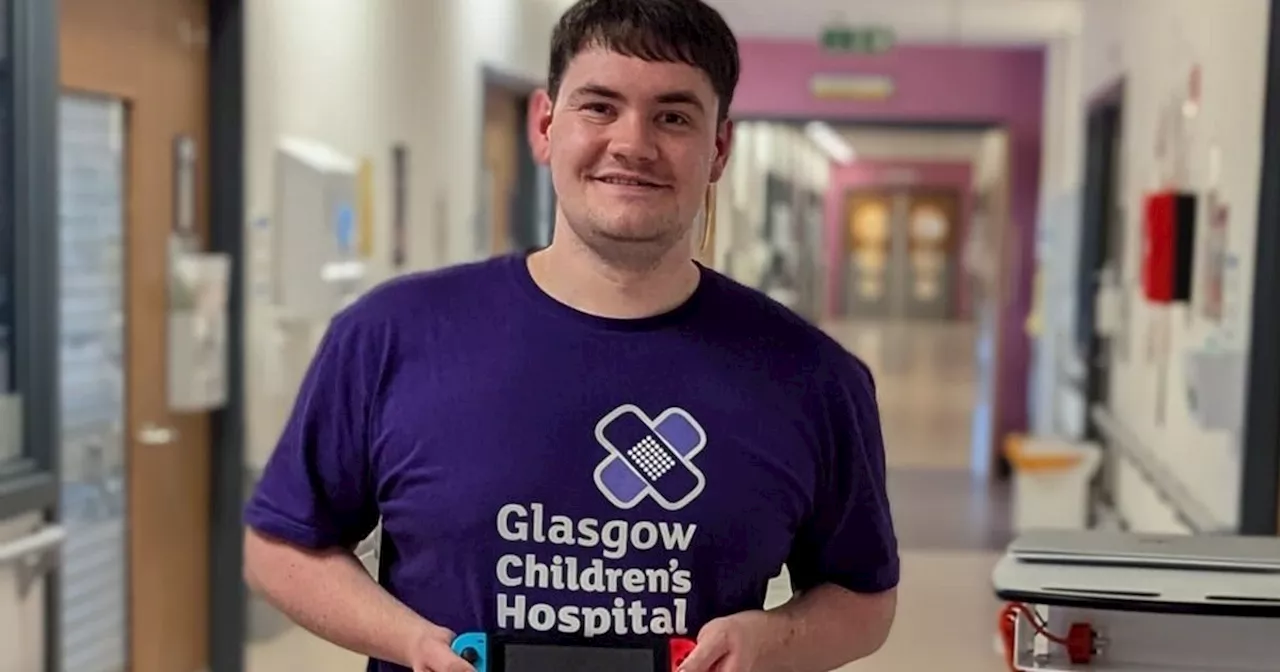 'Gamer in residence' hired at Glasgow Children's Hospital to help loneliness