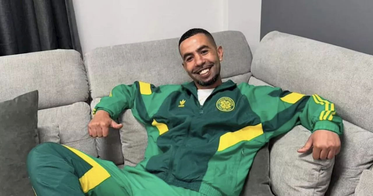 Lamine Yamal's dad shows his true colours as he wears Celtic gear