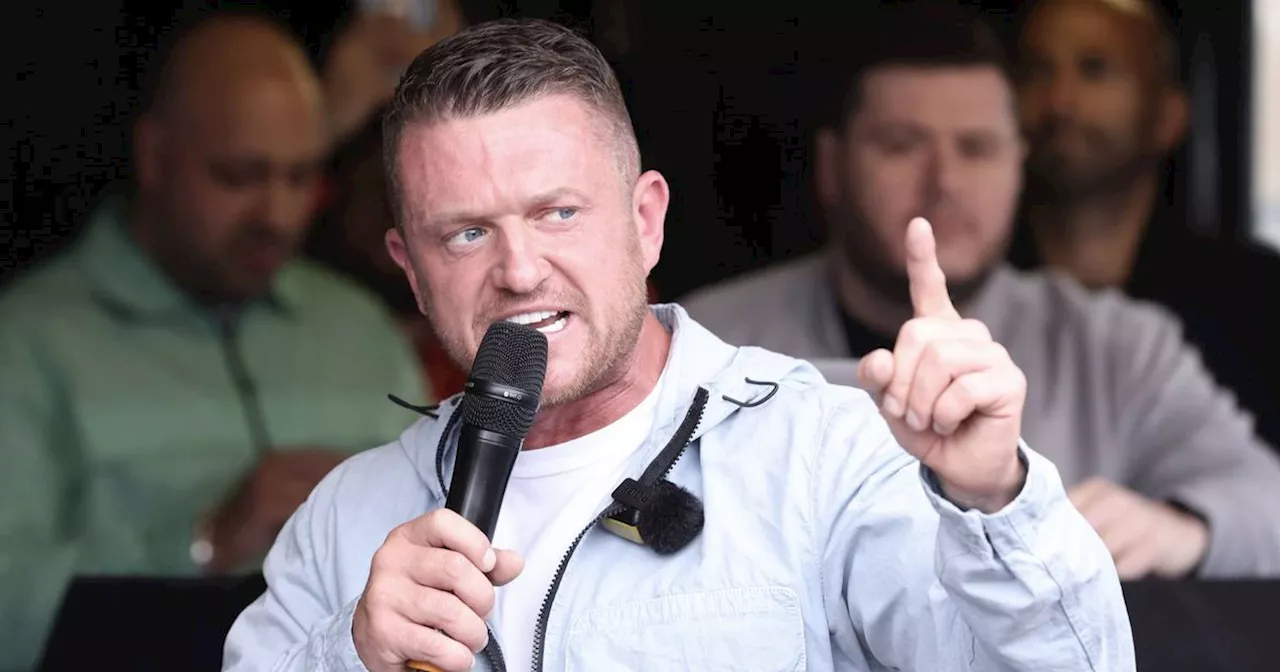 Tommy Robinson charged under Terrorism Act for refusing to give cops mobile PIN