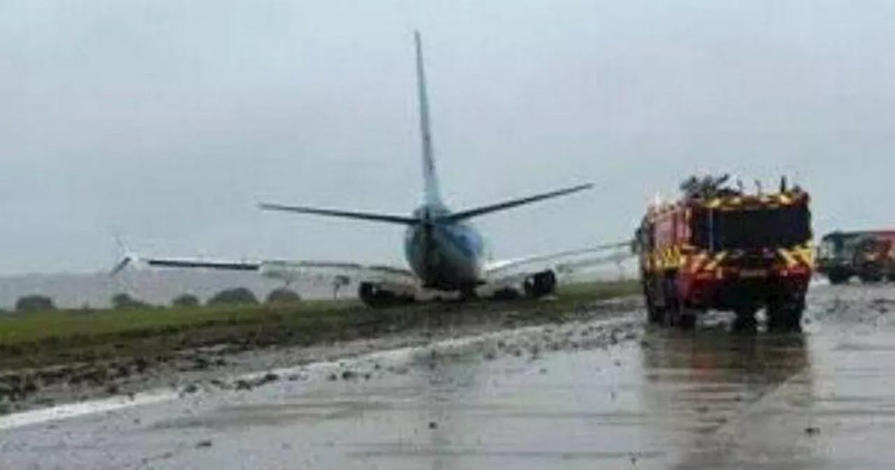 TUI flight with 200 on board had 'catastrophic failure' as it skidded off runway