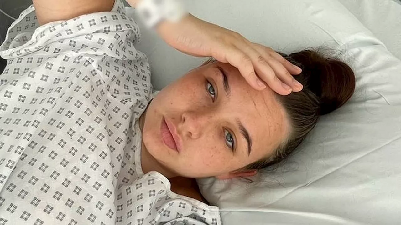 Terrifying consequence of ignoring tummy troubles - woman, 21, reveals: 'I heard a pop... and my...