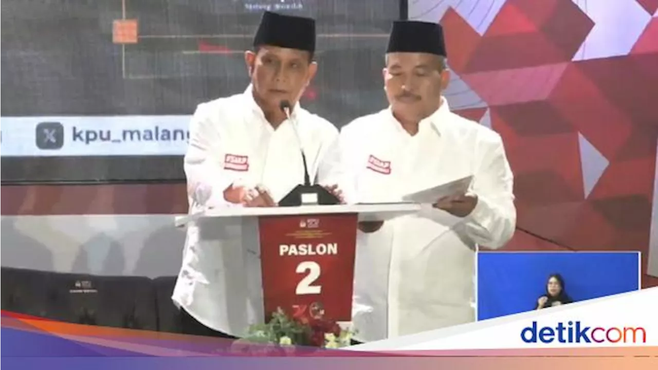 Debat Perdana, Paslon GUS Singgung Soal Pungutan Sekolah di Malang