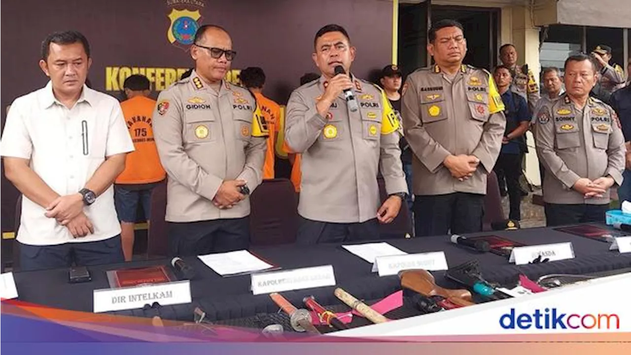 Polisi Tangkap Lagi 8 Pelaku Bentrok Tewaskan 2 Warga di Deli Serdang