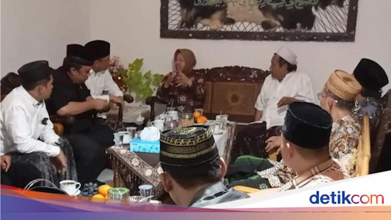 Risma-Gus Hans Dukung Kemandirian Pesantren Saat Kunjungi Ponpes Tremas